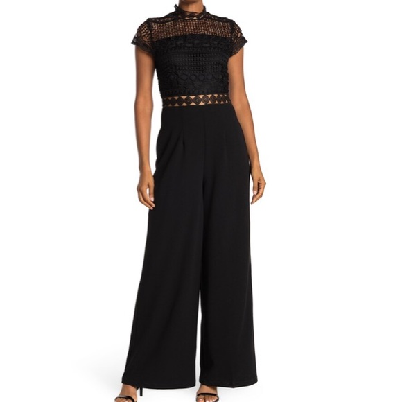 Love By Design Pants & Jumpsuits Love By Design Dayna Crochet Lace